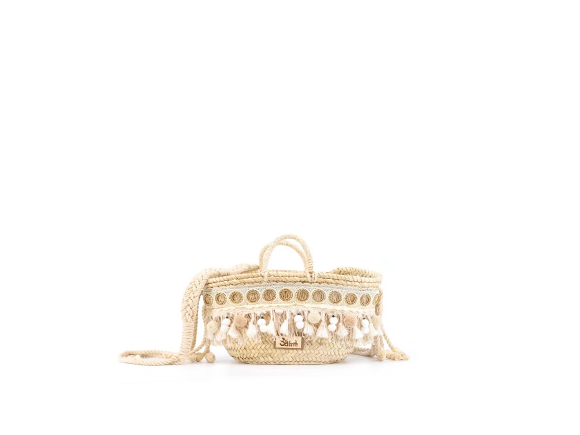 Capazo pequeño BALI Beige